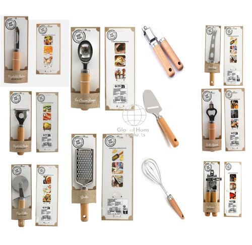 Wooden handle kitchen - handle, gadgets