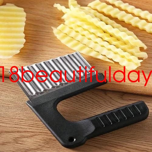 1pc crinkle wavy vegetable - wavy,