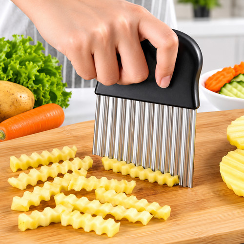 1pc crinkle wavy vegetable - 1pc,