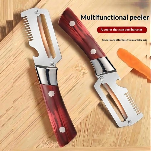 Serrated peeling knife - serrated,