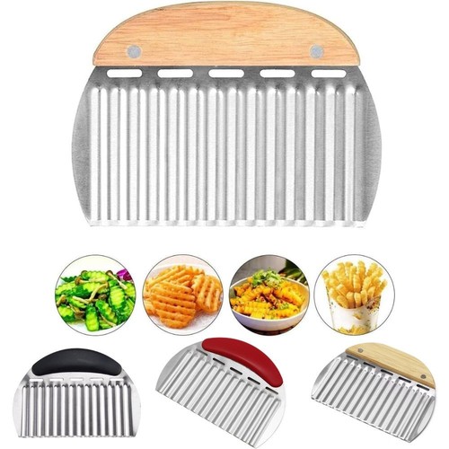 Crinkle cutter wave knife - crinkle,