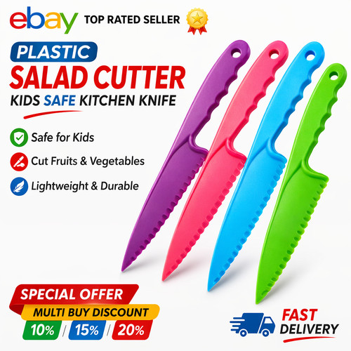 Kids safe plastic salad - safe,