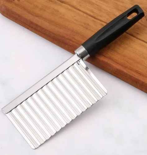 Wavy cutter chopper - chopper, crinkle