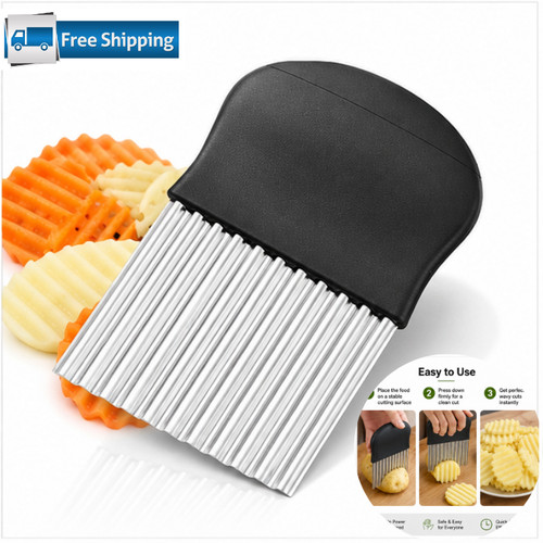 Crinkle cutter wavy - wavy, vegetable