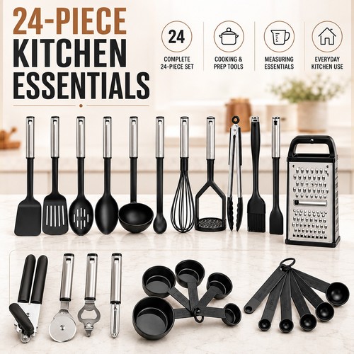 Pcs kitchen utensils set - pcs,