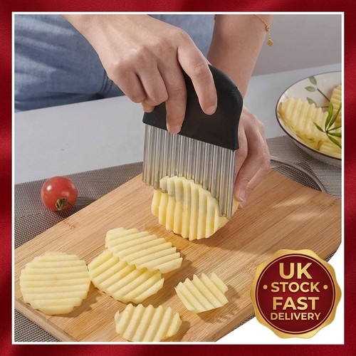 Stainless steel crinkle cut - stainless,