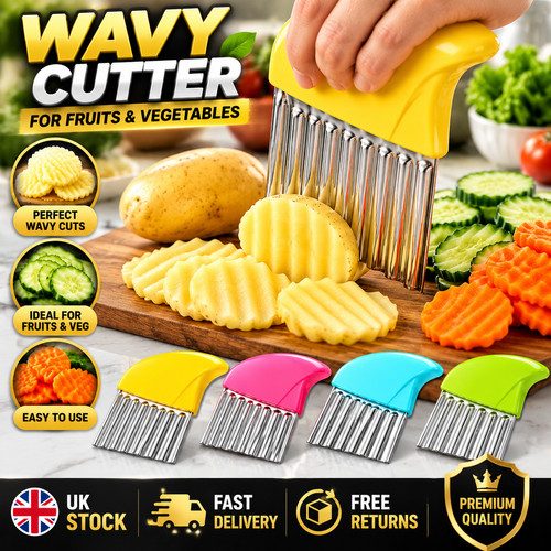 Crinkle cutter wavy - wavy, vegetable