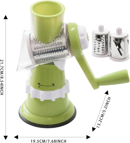 Rotating food grater - grater,